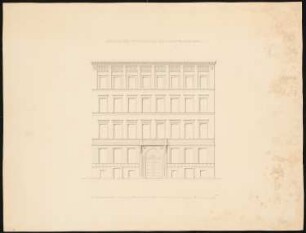 Mietshaus Kronenstraße 31, Berlin: Vorderansicht