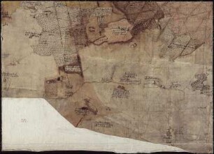 Bl. 274+296 : Gegend nordwestlich von Oschatz, 1:13 333, 1586-1634 : Ur-Öder Bl. 274+296 : Gegend um Calbitz