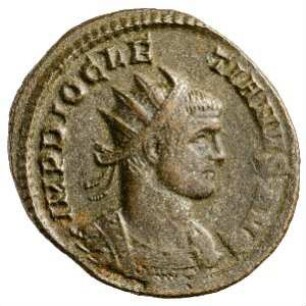 Münze, Antoninian, 292 n. Chr.
