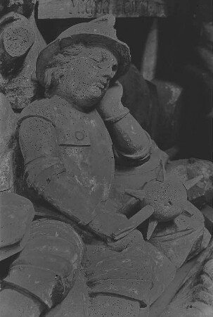 Stendal. St. Marien, Inneres, Figur am Schnitzaltar (1486/1500)