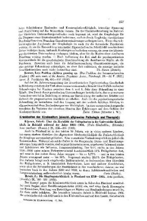 Krankheiten des Kindesalters : (einschl. allgemeine Pathologie und Therapie)