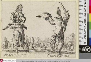 [Balli di Sfessania: Fracischina und Gian Farina]