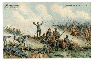 Der Weltkrieg 1914: o.Nr.: Gefecht bei Gumbinnen ...