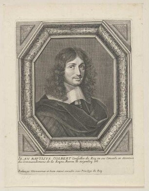 Bildnis des Iean Baptiste Colbert