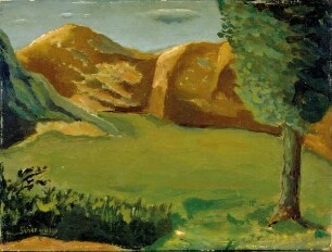 Landschaft in der Morgenfrühe
