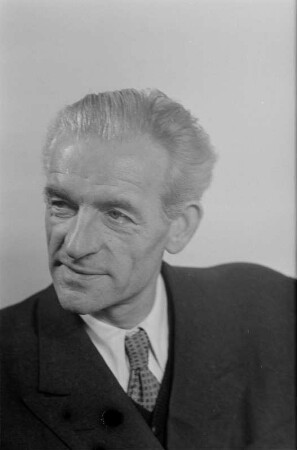 Porträt des Publizisten und Schauspielers Fritz Erpenbeck : Porträt von Fritz Erpenbeck