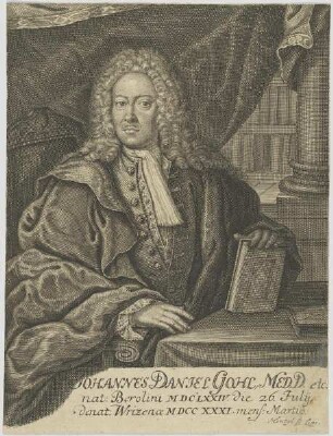 Bildnis des Johannes Daniel Gohl