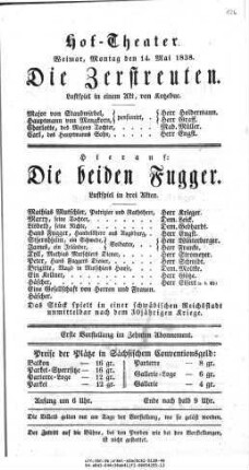 Die Zerstreuten