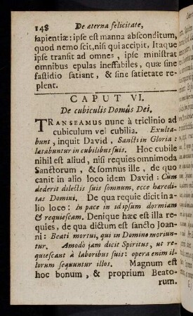 148-154, Caput VI