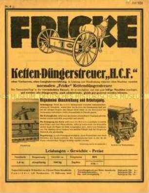 Ketten-Düngerstreuer