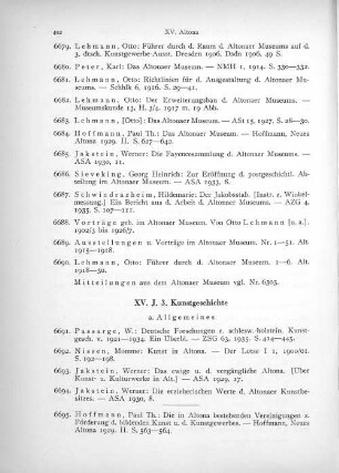 XV.J.3. Kunstgeschichte