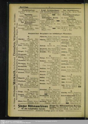 Einwohnerverzeichnis : Alphabetisches Verzeichnis der selbständigen Einwohner