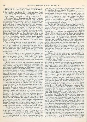 615-617 [Rezension] Geissler, Bruno, In oriente crux