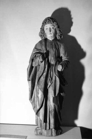 Freiburg: Augustinermuseum, Maria aus Kreuzigungsgruppe, Oberrhein, erzbischöfliches Diözesanmuseum