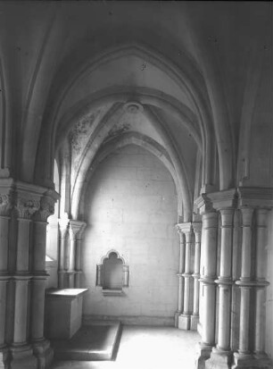 Ebrach, Kath. Pfarrkirche St. Maria (ehem. Zisterzienserabteikirche), Michaelskapelle (innen)