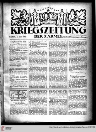 Hefte 328-335, April 1918