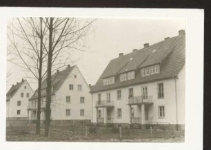 Wohnhäuser Am Dolzer Teich. Detmold. Am Dolzerteich. Papierabzug