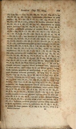 Commentarius grammaticus criticus in Vetus Testamentum : in usum maxime gymnasiorum et academiarum adornatus, [1],3