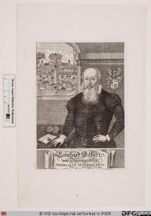 Bildnis Leonhard Dilherr (von Thummenberg)
