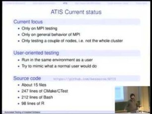 Automatic Testing of Installed Software