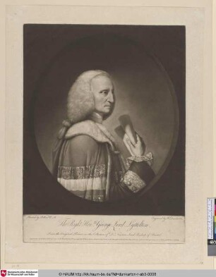 The Right Honble George Lord Lyttelton