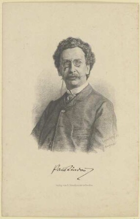 Bildnis des Paul Lindau
