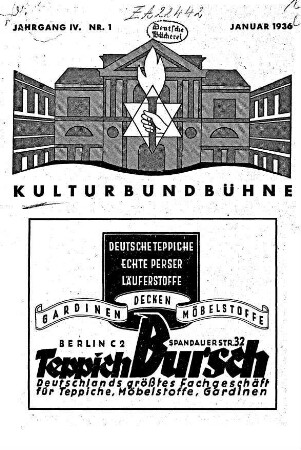 Kulturbundbühne / Kulturbund Deutscher Juden