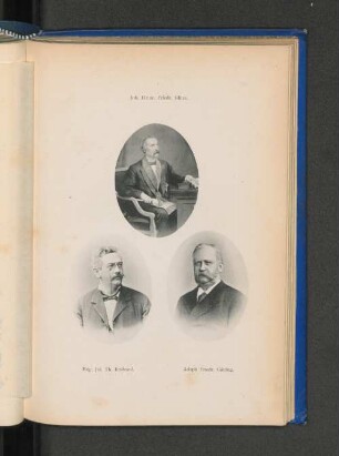 Joh. Heinr. Friedr. Glitza. Eug. Jul. Th. Braband. Adoph Friedr. Götting.