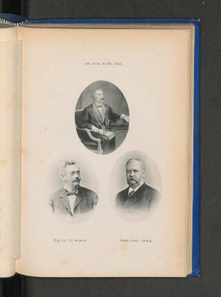 Joh. Heinr. Friedr. Glitza. Eug. Jul. Th. Braband. Adoph Friedr. Götting.