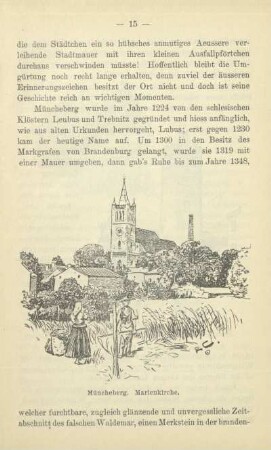 Müncheberg. Marienkirche