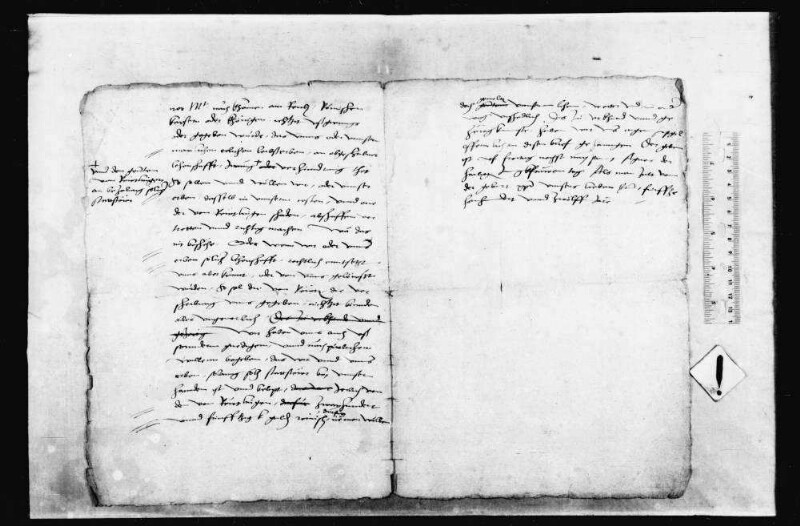 Eitel Friedrich, Graf zu Zollern, Erbkämmerer, Hofmeister und Marschall der Herrschaft Hohenberg verpflichtet sich der Stadt Reutlingen gegenüber, deren gewöhnliche Stadtsteuer er als Mannlehen erhalten hat, falls an der erwähnten Lehenschaft Irrung oder Verhinderung entsteht, es auf seine Kosten ohne der Stadt Reutlingen Schaden in Ordnung zu bringen, ferner wollen er und seine Erben für die Stadtsteuer nur 250 rhein. fl. jährlich nehmen.