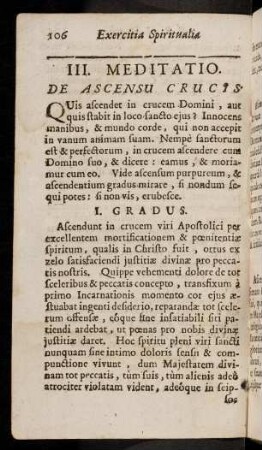 106-111, Meditatio III