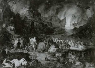 Jan Brueghel, d.Ä.: Juno in der Unterwelt, 1592