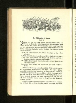 Der Rückzug der 2. Armee.