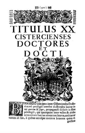 Titulus XX. Cistercienses Doctores Et Docti