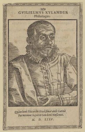 Bildnis des Gvilielmvs Xylander