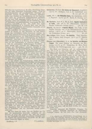 624-628 [Rezension] Mac Arthur, Rob. Stuart, The Baptists. Their Principle, their Progress, their Prospect