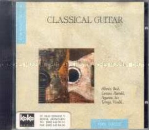 CD mit Gitarrenmusik