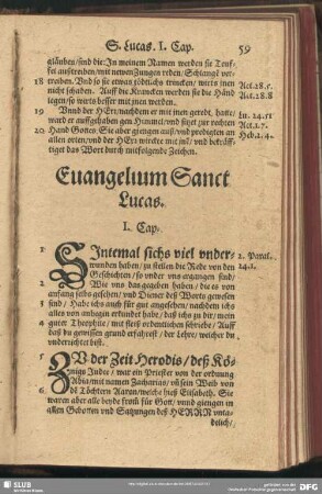 Evangelium Sanct Lucas