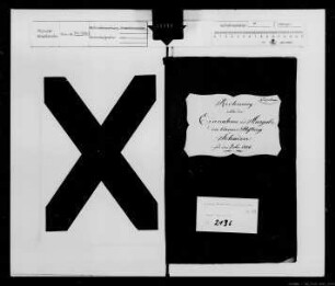 Die Stiftung Schade: Haushalt 1824