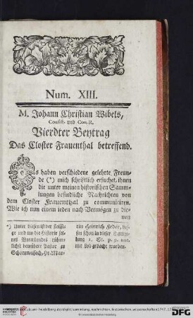 Num. XIII