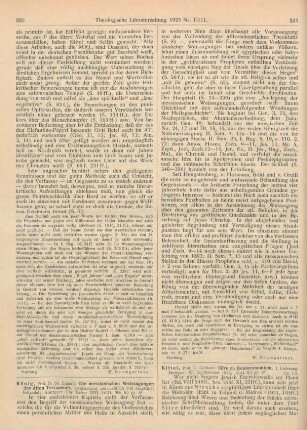 223-224 [Rezension] König, Eduard, Die messianischen Weissagungen des Alten Testaments, vergleichend, geschichtlich und exegetisch behandelt