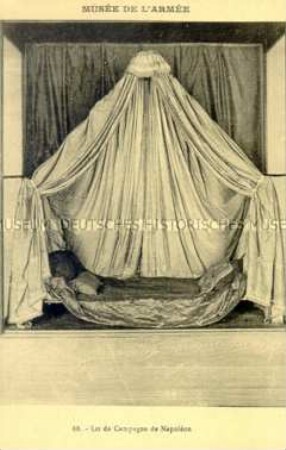 Feldbett Napoleons aus dem Musée de l'Armée