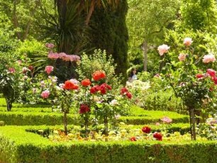 Parkgelände auf der Alhambra