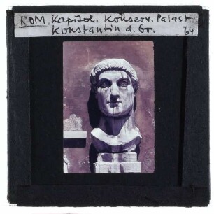 Rom, Konservatorenpalast,Rom, Kolossalstatue Kaiser Konstantins