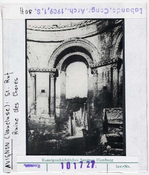 Avignon: Saint Ruf, Ruine des Chores
