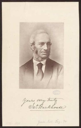 Backhouse, James
