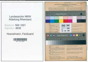 Entnazifizierung Ferdinand Hoevelmann, geb. 03.10.1911 (Kaufmann)