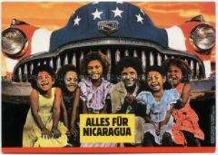 Postkarte zur Solidarität mit Nicaragua