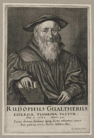 Bildnis des Rudophus Gualtherus